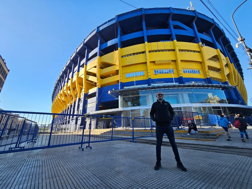 Mauricio en caminito
